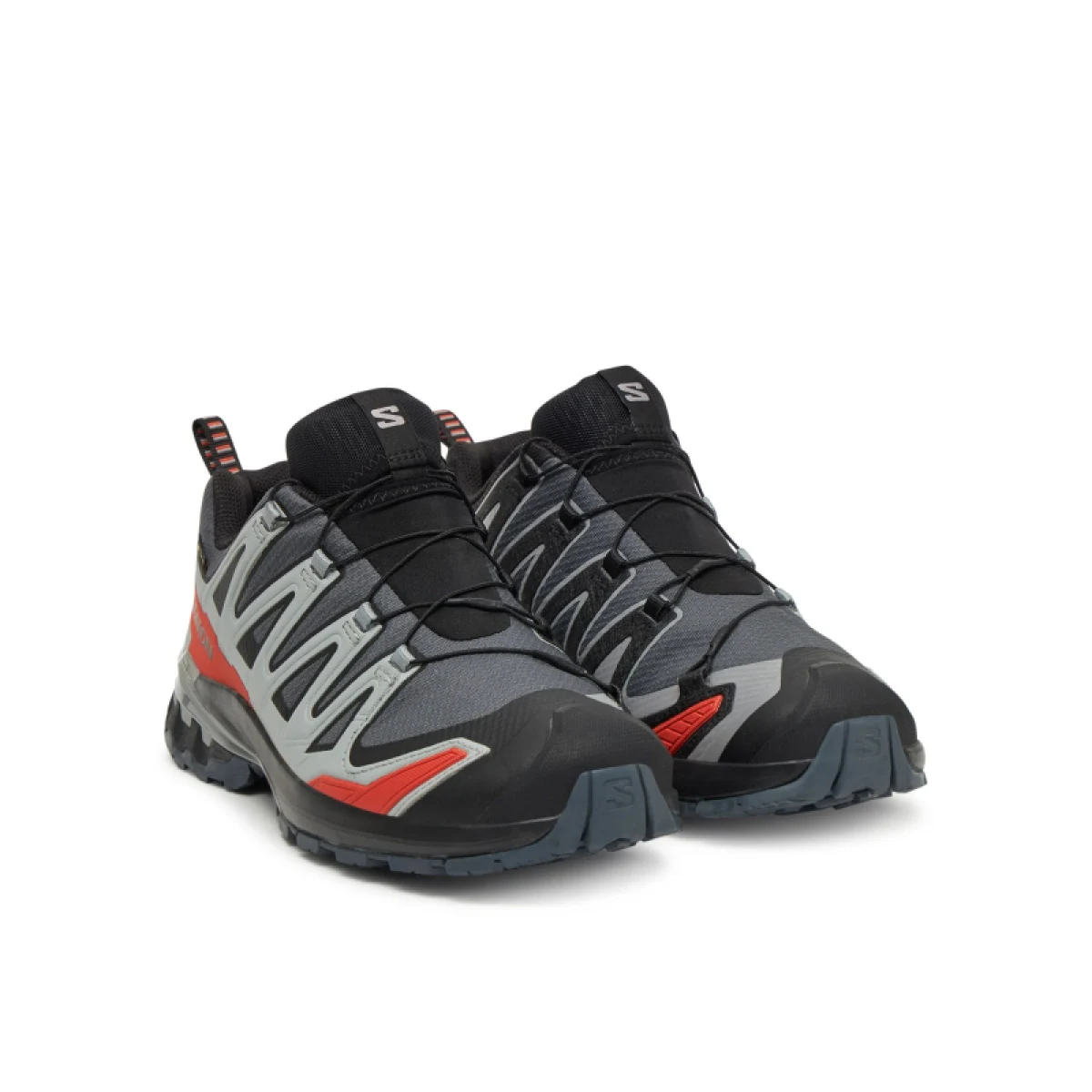 Pánská běžecká trailová obuv SALOMON XA Pro 3D V9 GTX M turbulence black burnt ochre · záber 2