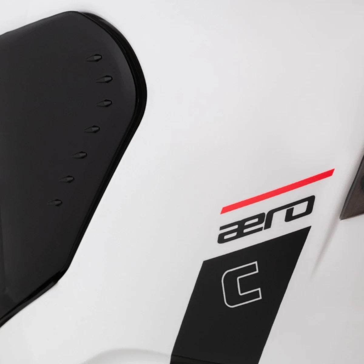 Cassida Aero Solid biela/čierna XS (53-54) - Veľkosť: 53-54, XS · záber 4