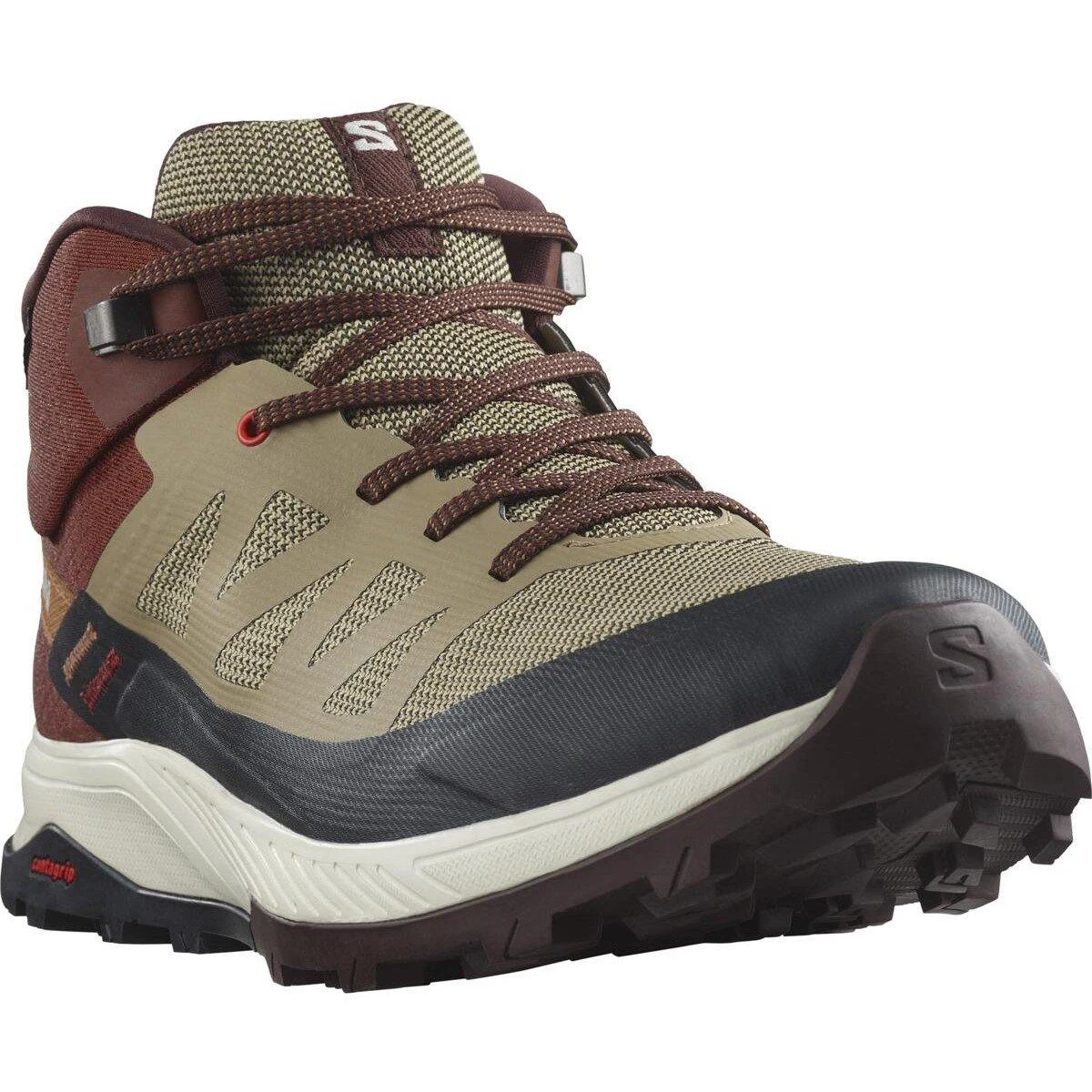 Salomon Outrise Mid GTX M - Velikost: 46 | Barva: Hnedá · záber 2