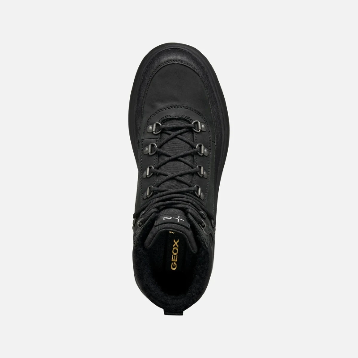 Pánske členkové zimné topánky GEOX Granito + GRIP B A M black · záber 5