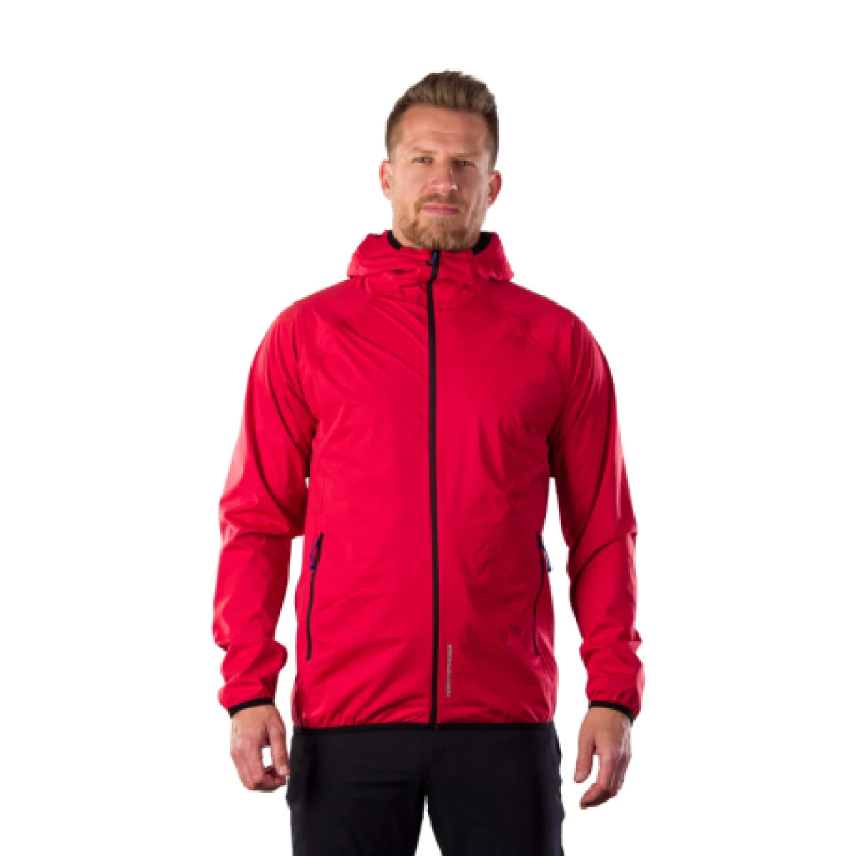 Pánska turistická bunda s kapucňou NORTHFINDER BENEDICTO-360red · záber 1