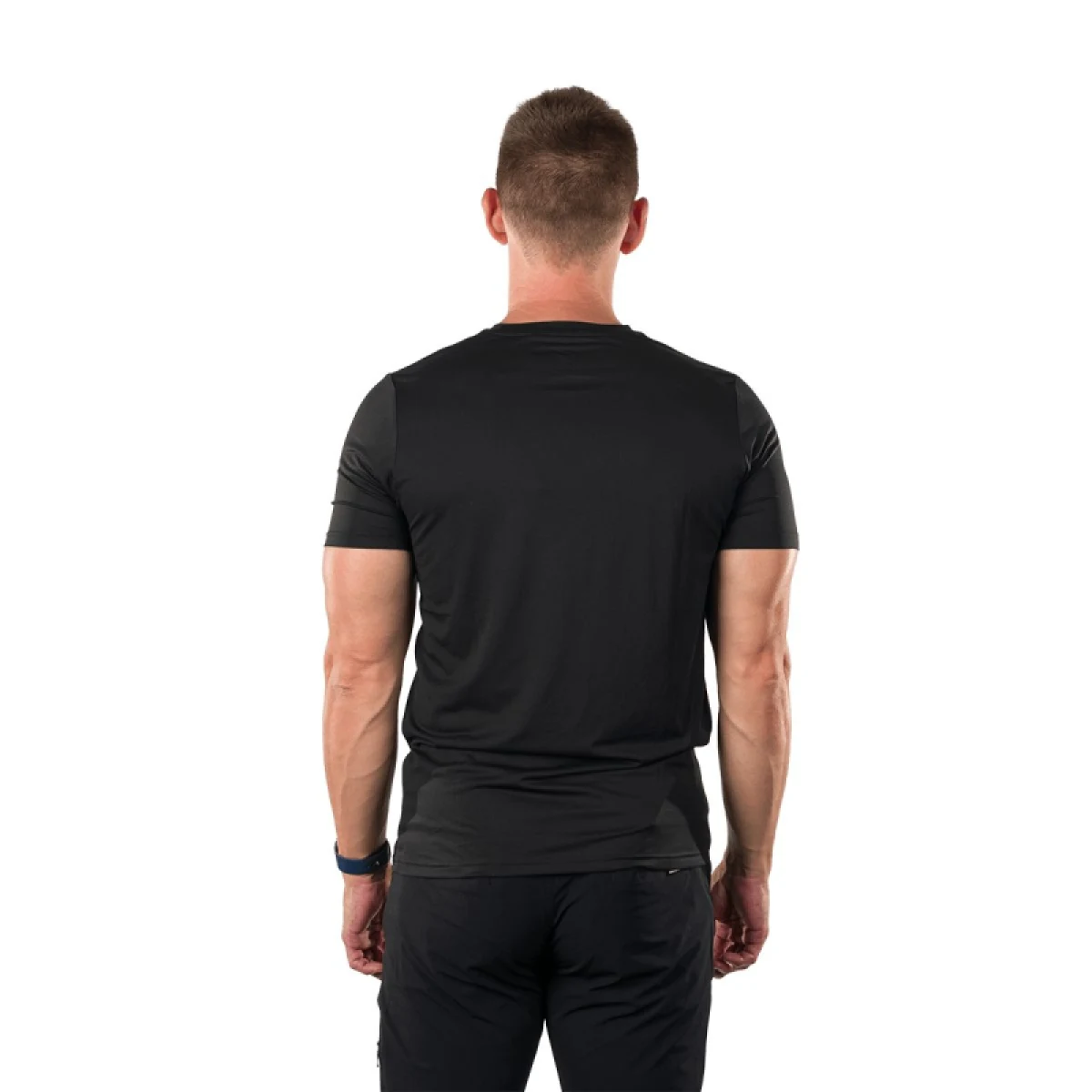 Pánske turistické tričko s krátkym rukávom NORTHFINDER NADAR-269black · záber 4