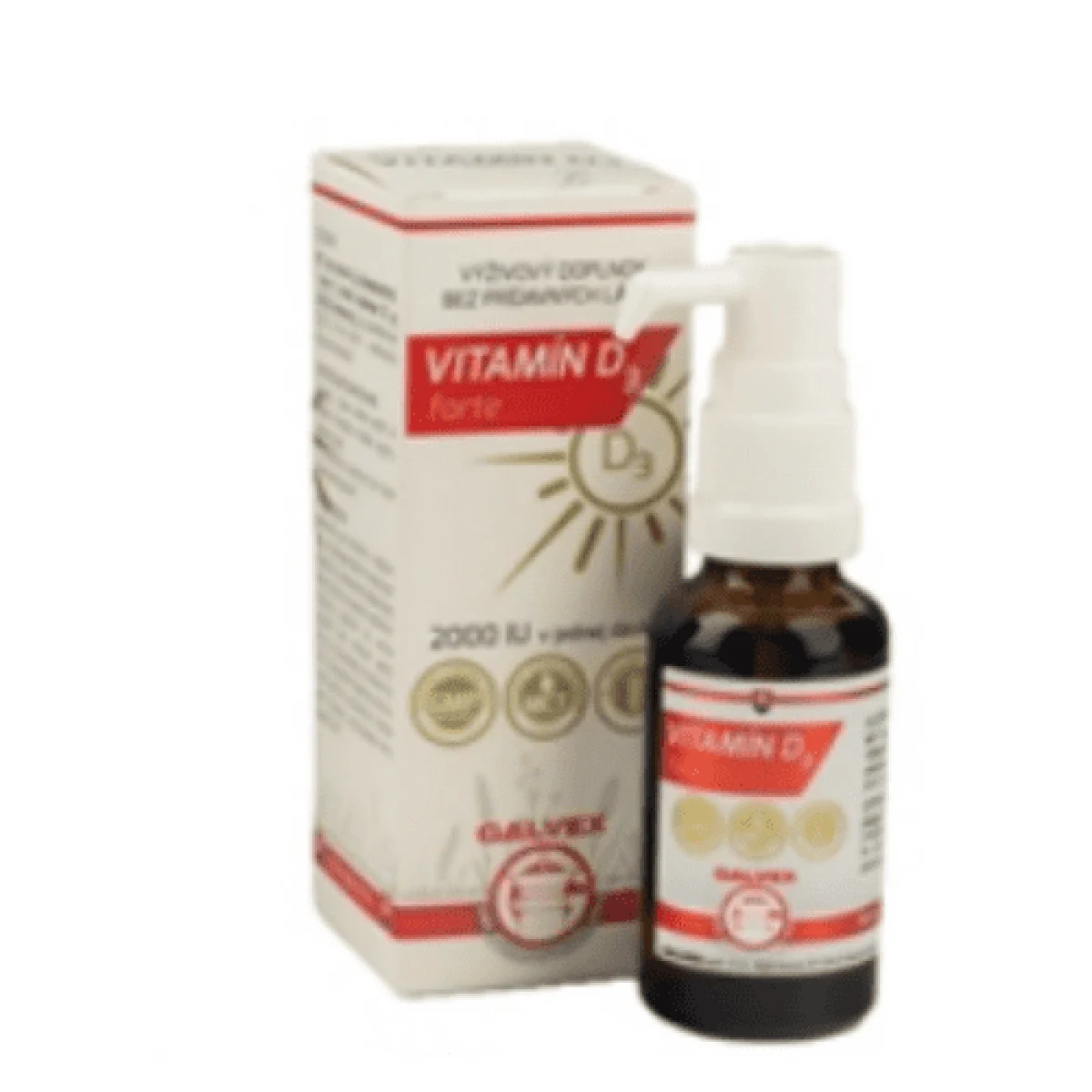 GALVEX Vitamín D3 forte 30 ml - Objem: 30 ml · záber 1