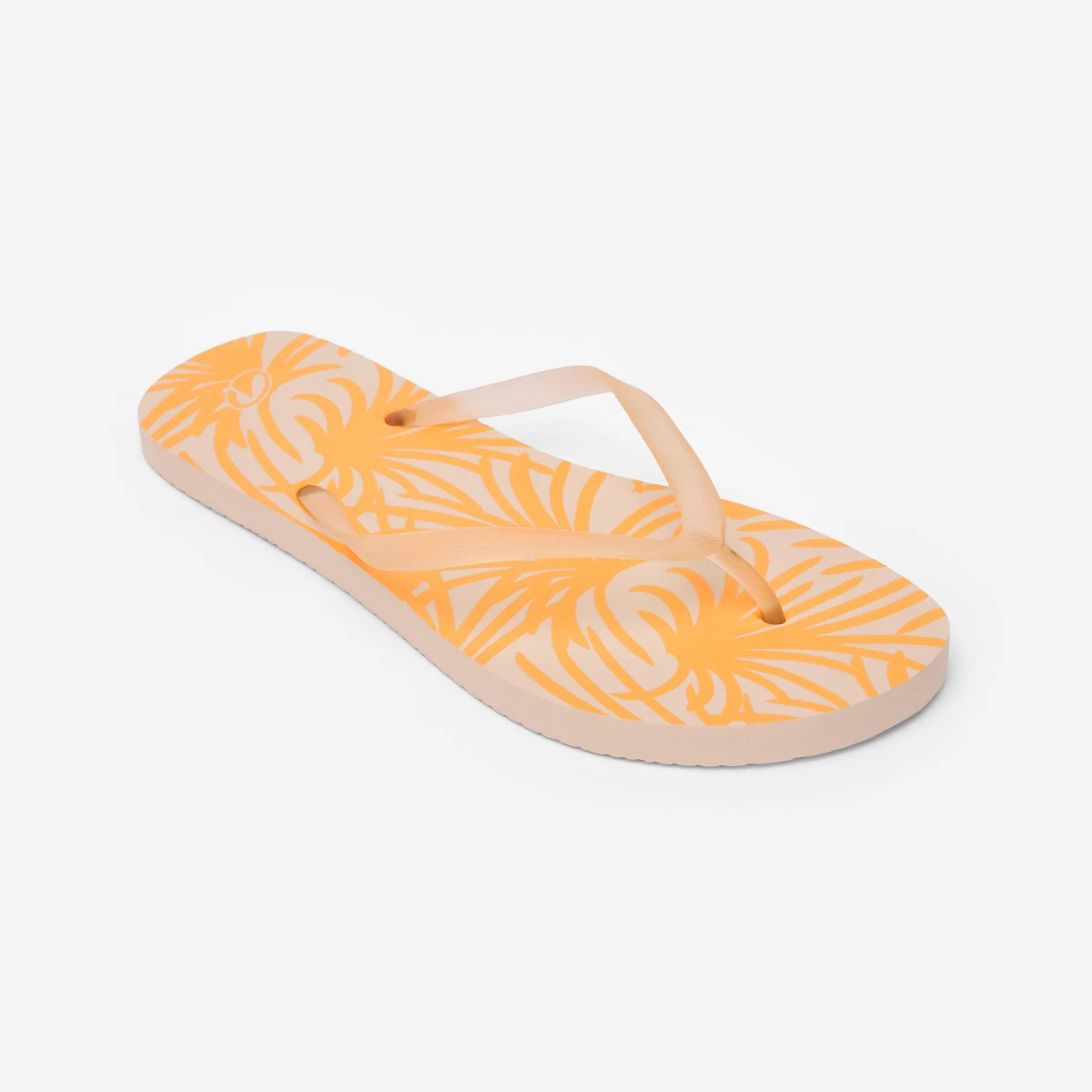 DECATHLON Dámske žabky 120 Palmer oranžové 41-42 · záber 1