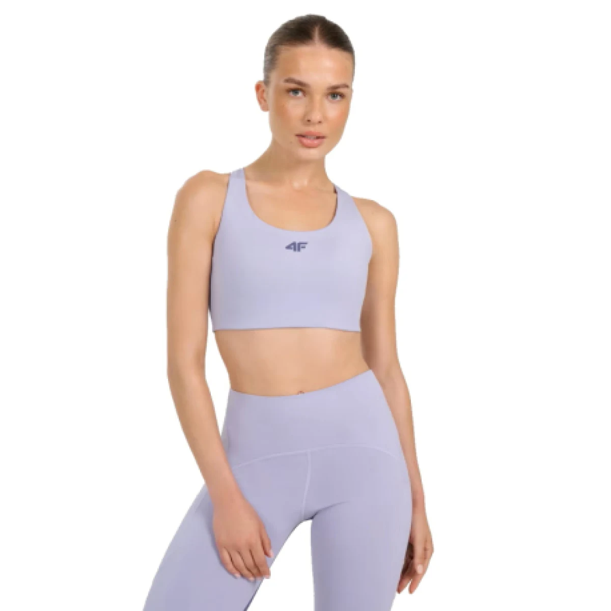 Dámska tréningová športová podprsenka 4F SPORT BRA F174-WAW25USBAF174-34S-LIGHT BLUE · záber 1