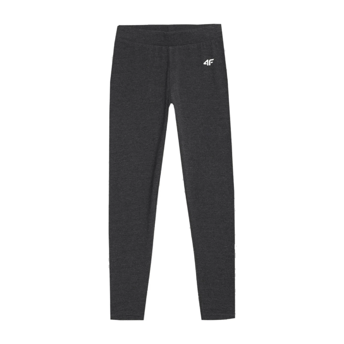 Dievčenské legíny 4F JUNIOR TIGHTS CAS F038-23M-DARK GREY MELANGE · záber 4