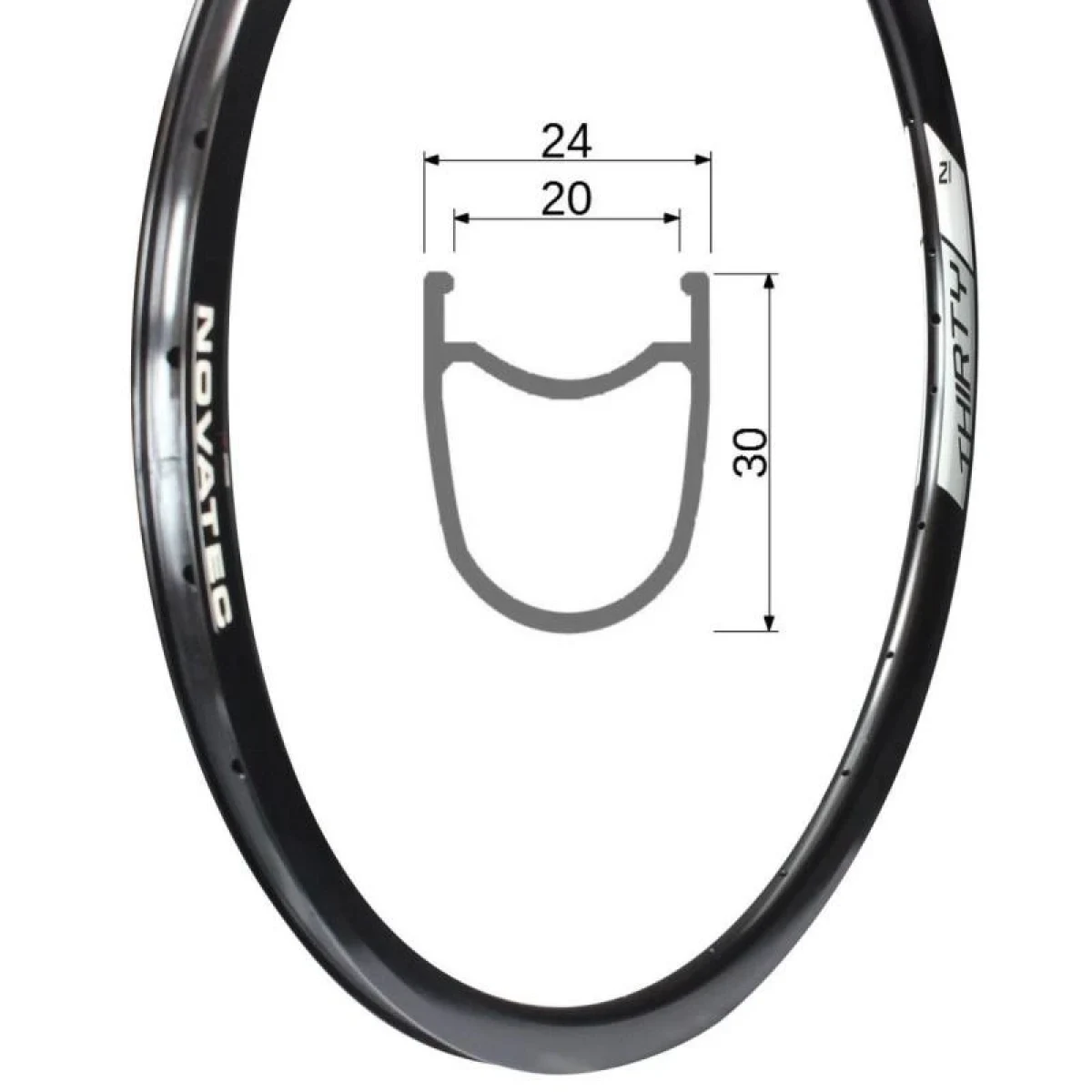 Nexelo Klika Levá AL Stříbrná 170mm · záber 1