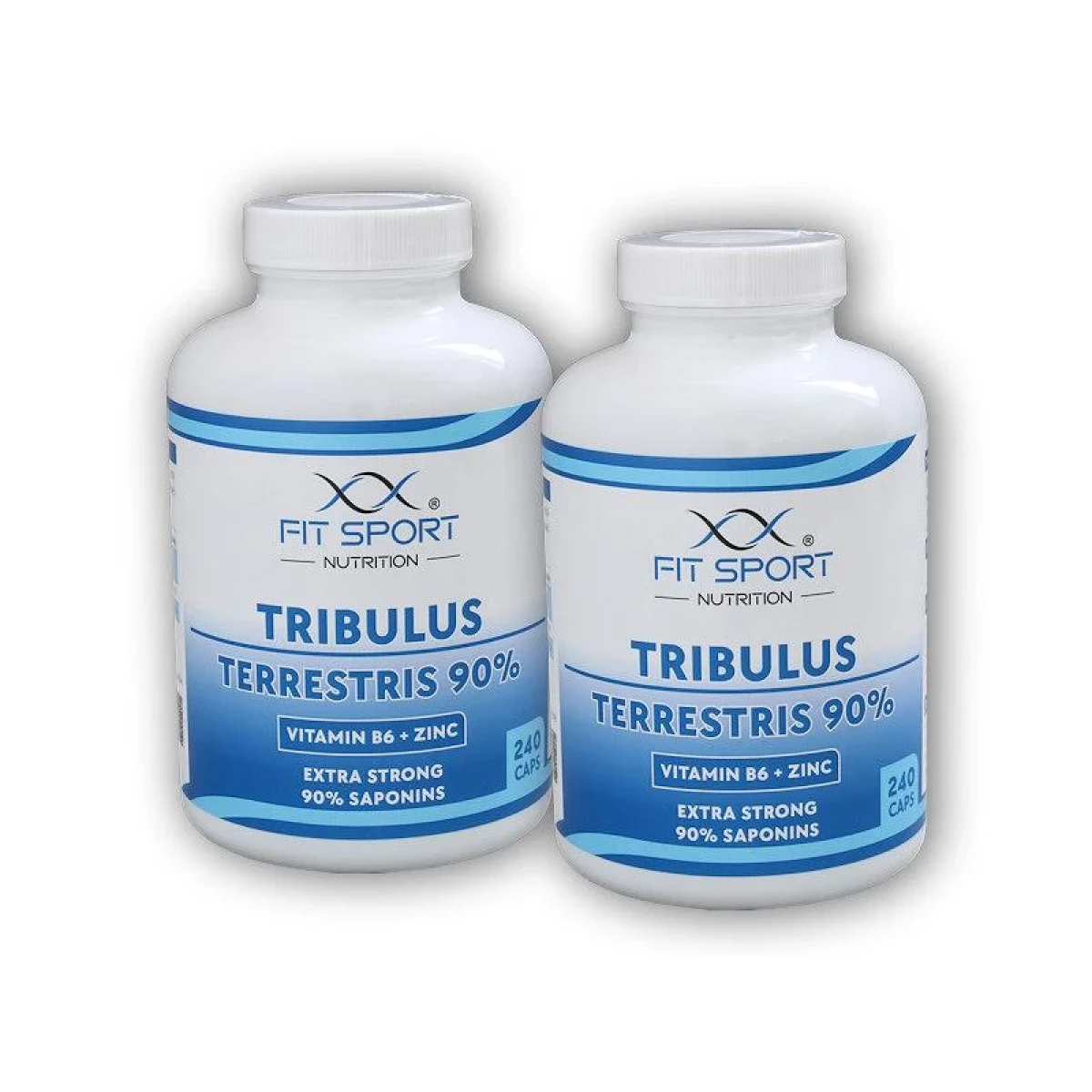 FitSport Nutrition 2x Tribulus Terrestris 90% + Vitamin B6 + Zinc 240 caps · záber 1
