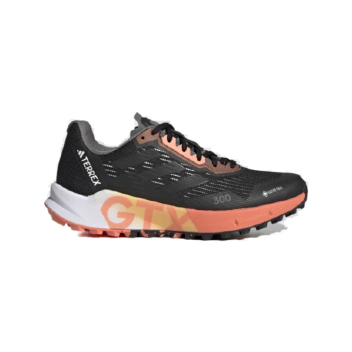 Dámská běžecká trailová obuv ADIDAS Terrex Agravic Flow 2.0 GTX core black core black coral · záber 1