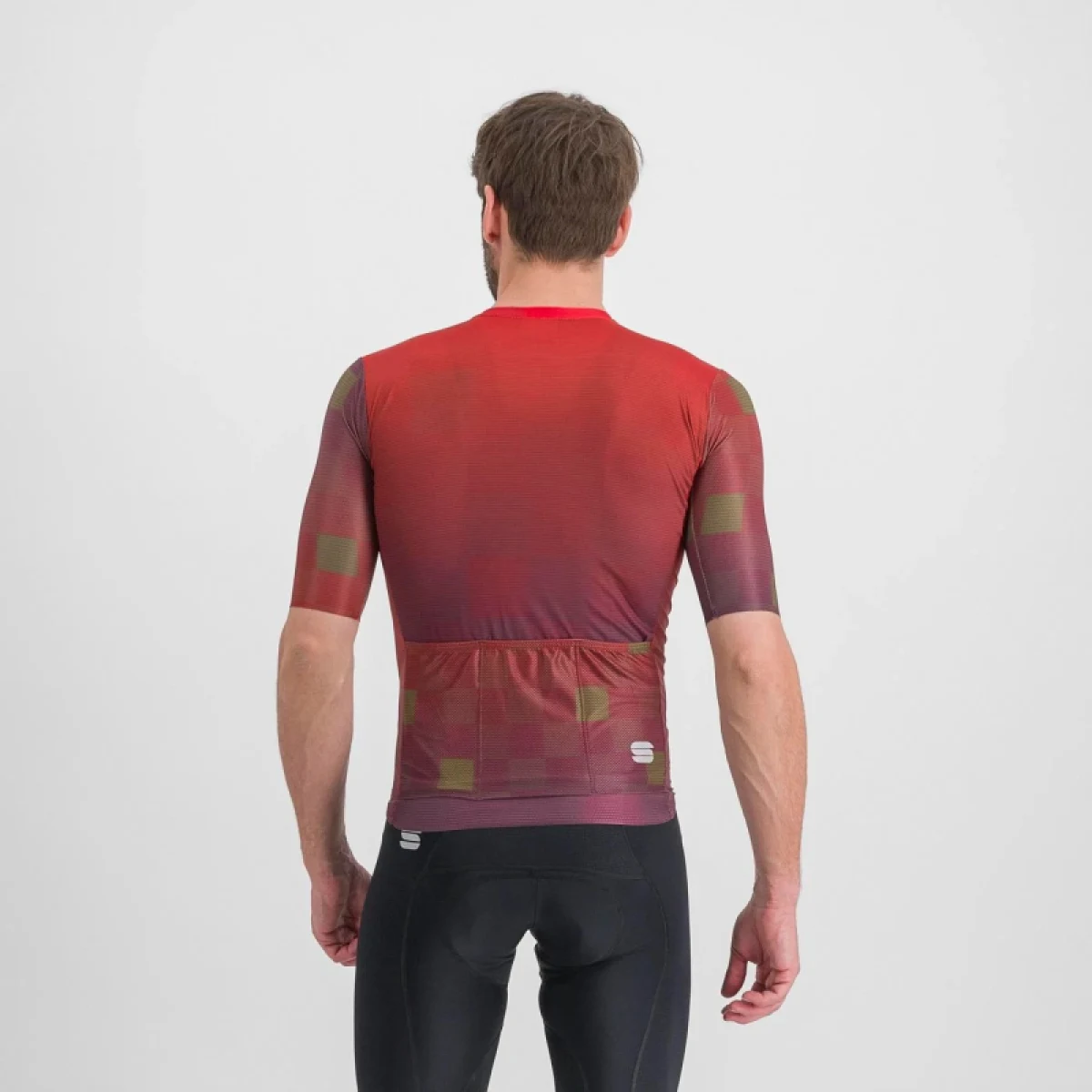 Pánský cyklistický dres s krátkým rukávem SPORTFUL Rocket jersey, huckleberry chilly red · záber 3