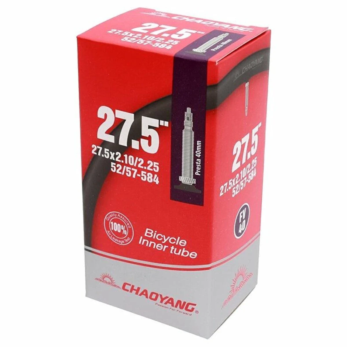 Chaoyang duše 27,5x2,10/2,25 (52/57-584) FV 40 mm · záber 1