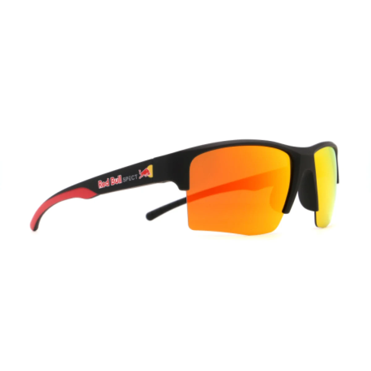 Sluneční brýle RED BULL SPECT CHAIN-02P, black brown with red-orange mirror, CAT3 · záber 1