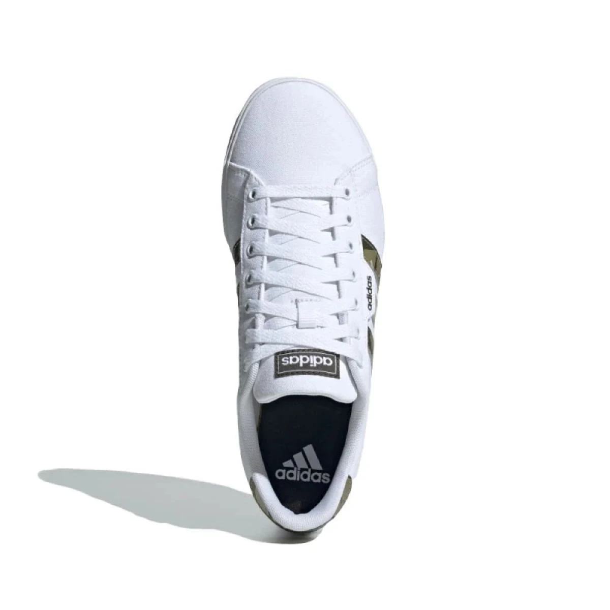 Pánská rekreační obuv ADIDAS Daily 3.0 cloud white olive strata shadow olive · záber 4
