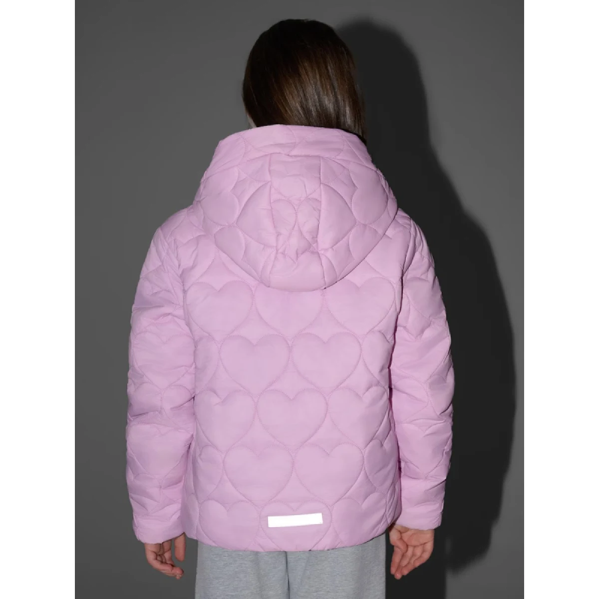 Dievčenská bunda s kapucňou 4F JUNIOR DOWN JACKET F0846-52S-LIGHT VIOLET · záber 5