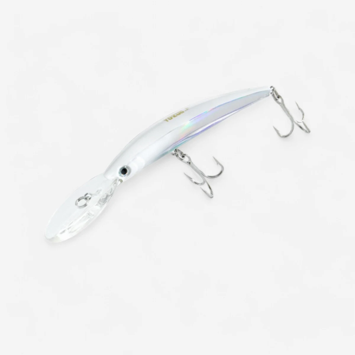 YOZURI Nástraha Crystal deep diver 110 na trolling biela · záber 2