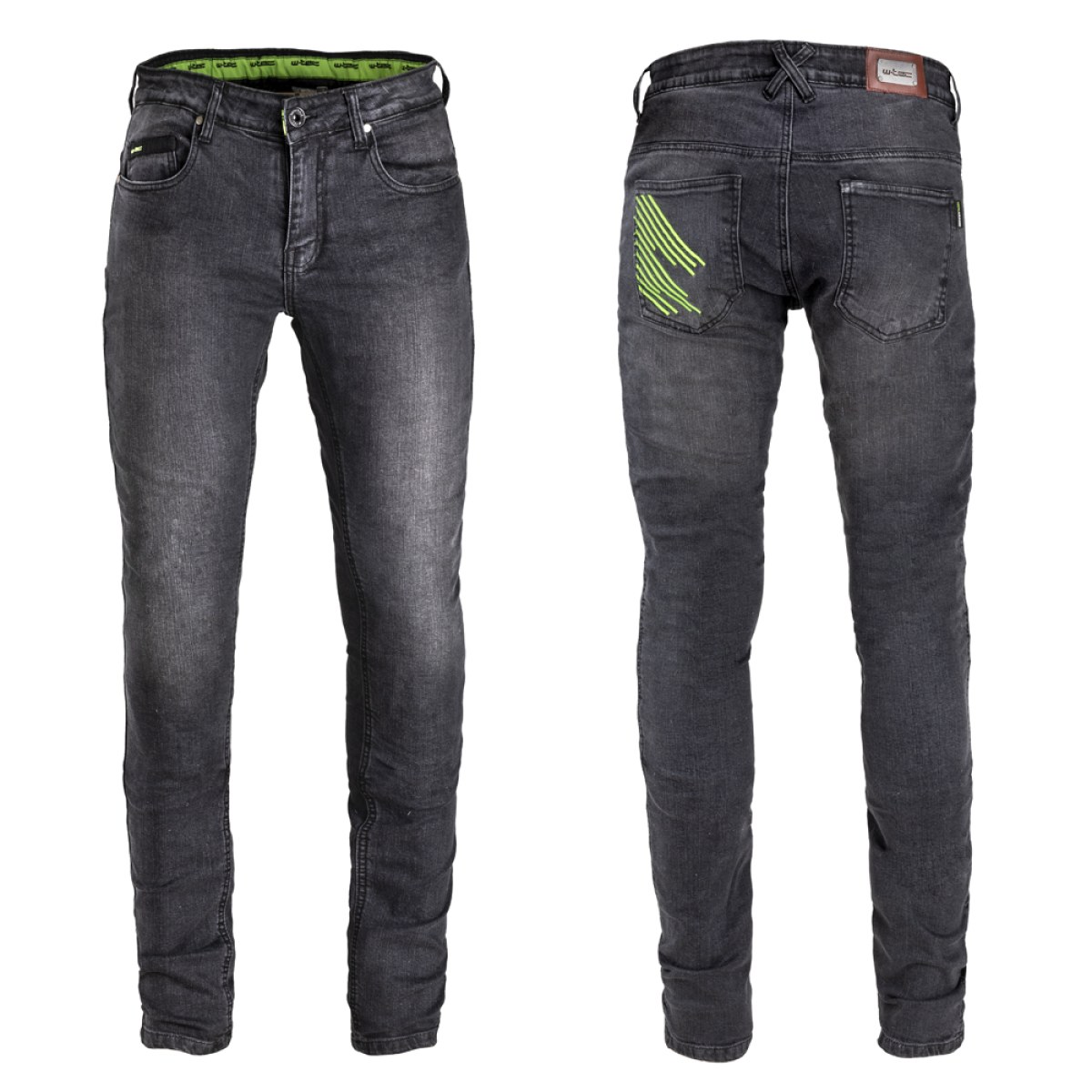 Pánske moto jeansy W-TEC Leonard - Veľkosť: 5XL · záber 2