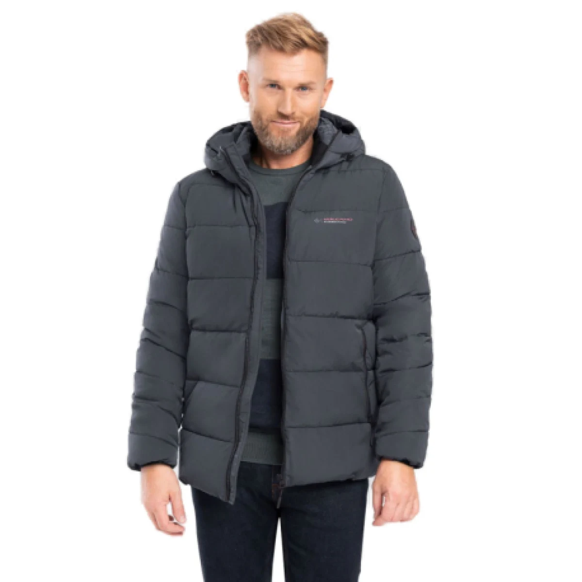 Pánska bunda VOLCANO J-LYSS-600-NAVY · záber 1