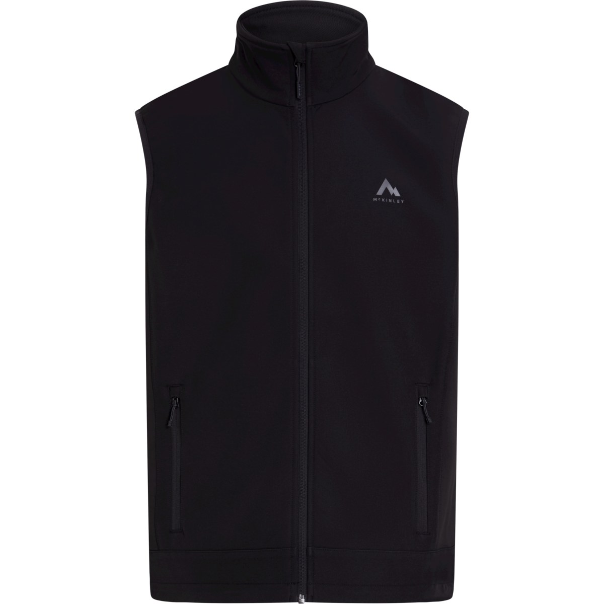 McKinley Lusaka III Softshell Gilet - Farba: Čierna · záber 1