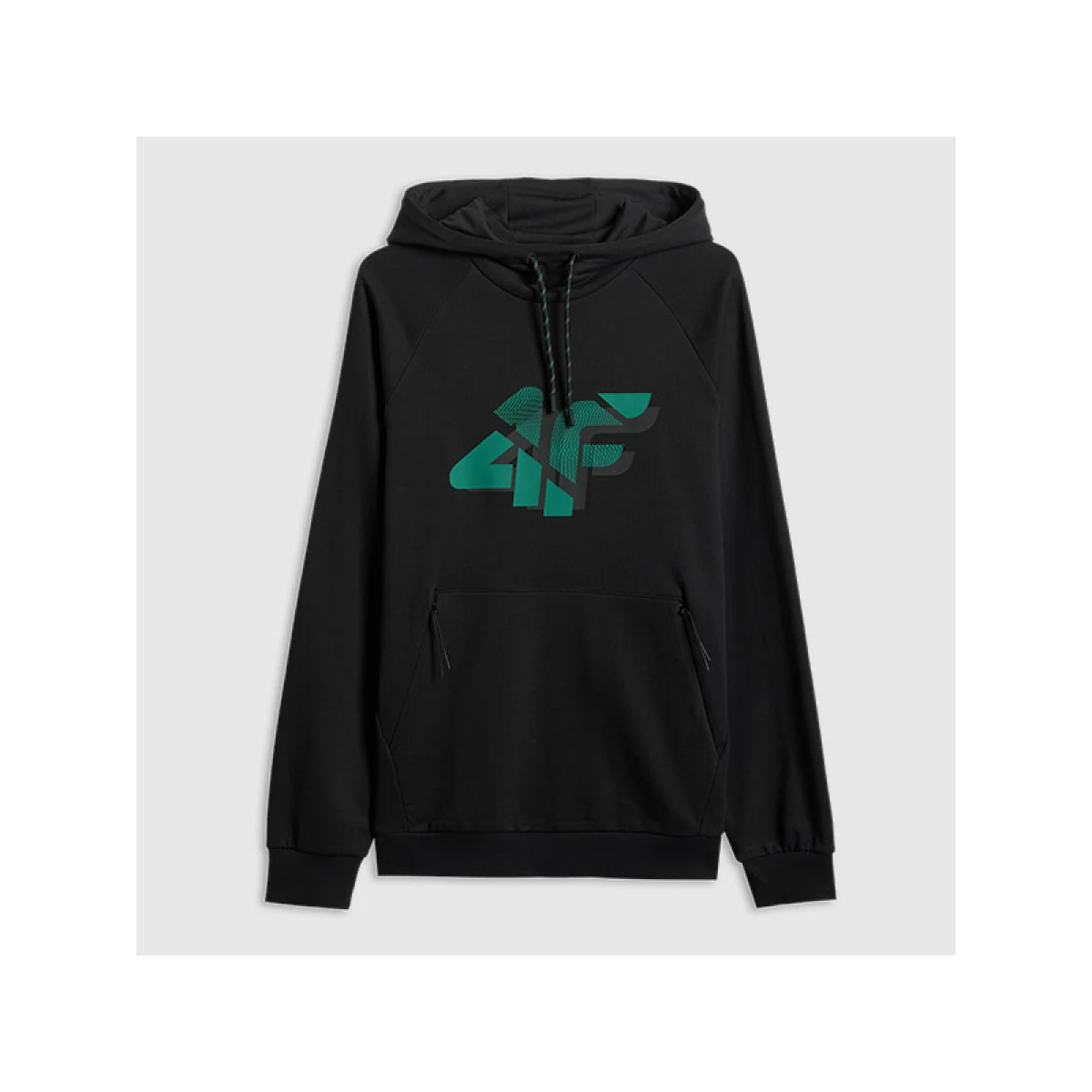 Pánska mikina s kapucňou 4F SWEATSHIRT M2241-20S-DEEP BLACK · záber 3