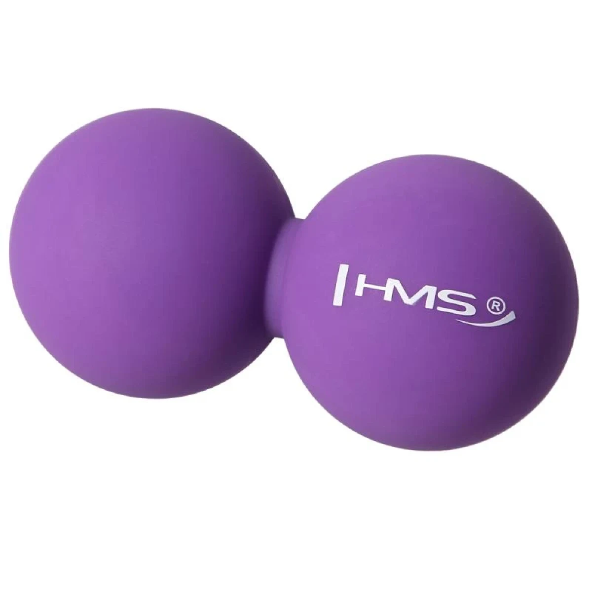 HMS Dvojitý masážní míč BLC02 fialový - Lacrosse Ball · záber 1