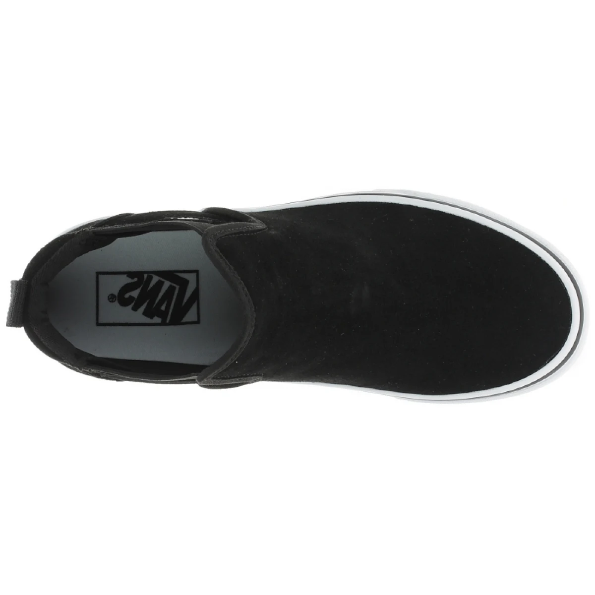 Dámska vychádzková obuv VANS WM Asher MI-(Suede) black white · záber 3