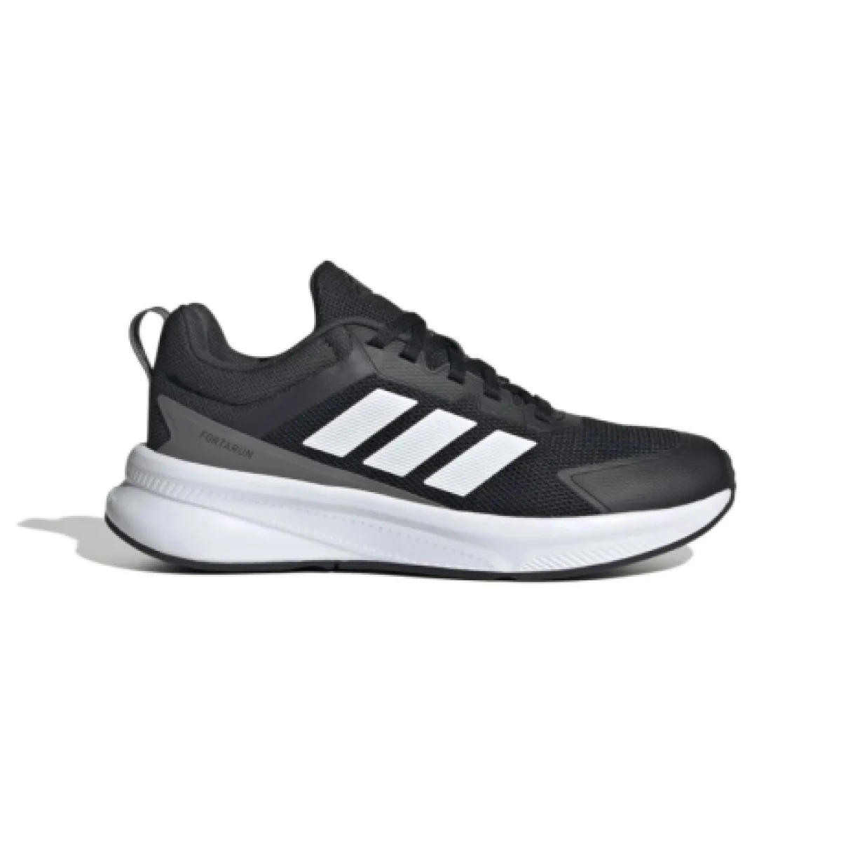 Juniorská športová obuv (tréningová) ADIDAS FortaRun 4.0 Jr core black cloud white carbon · záber 1