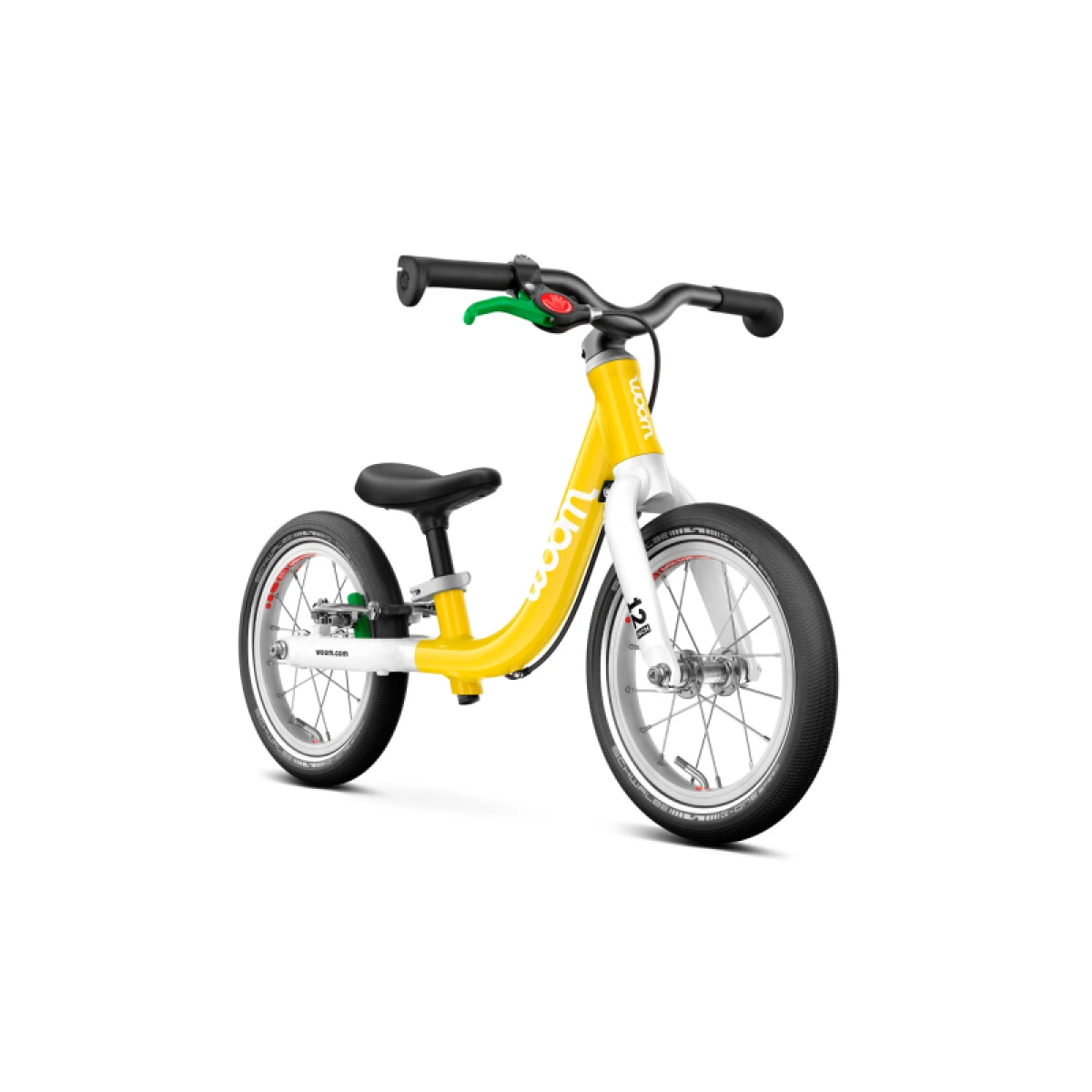 Futóbicikli WOOM GO 1, vibrant yellow · záber 2