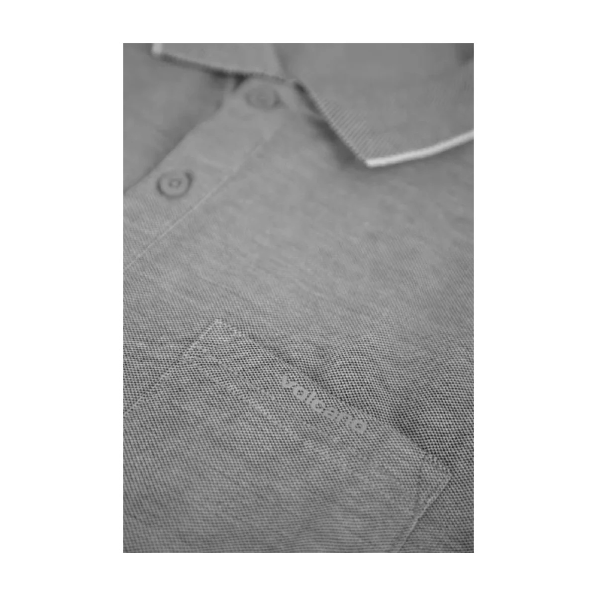 Pánské polo tričko s krátkým rukávem VOLCANO O-TAFFY-GREY MELANGE · záber 5