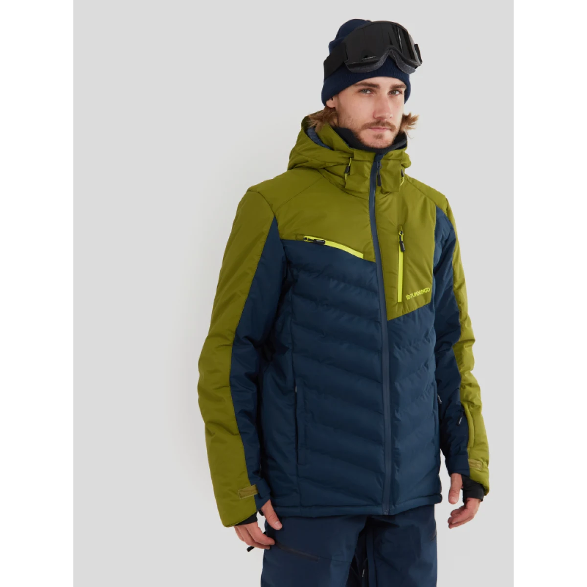 Pánská lyžařská bunda FUNDANGO Willow Padded Jacket-565-moss · záber 2