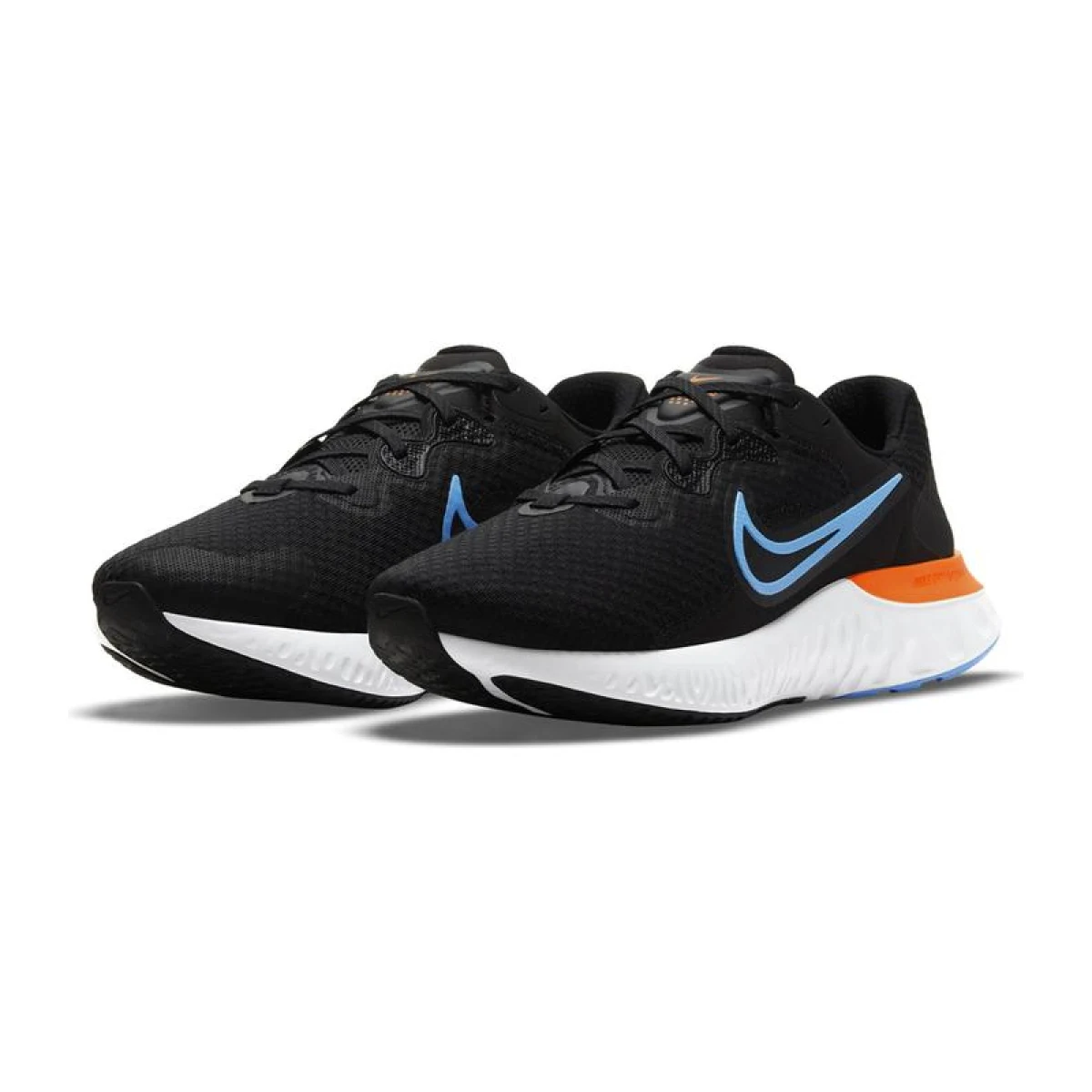 Pánská běžecká obuv NIKE Renew Run 2 black orange white · záber 3