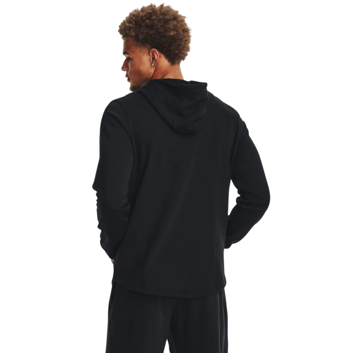 Pánská mikina s kapucí UNDER ARMOUR UA Rival Terry Graphic HD-BLK · záber 2