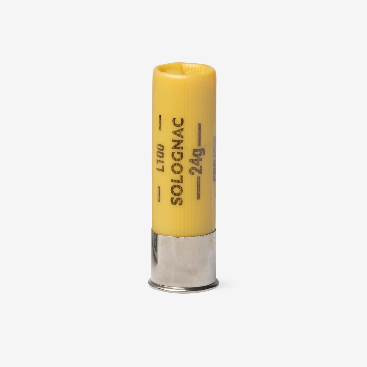 SOLOGNAC Vysokotlakový náboj L100 24 g kaliber 20/70 oceľové broky č. 4 x 25 ks N° 4 · záber 2