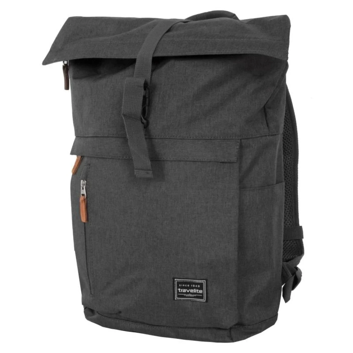 Travelite Basics Roll-up Backpack Anthracite batoh · záber 1