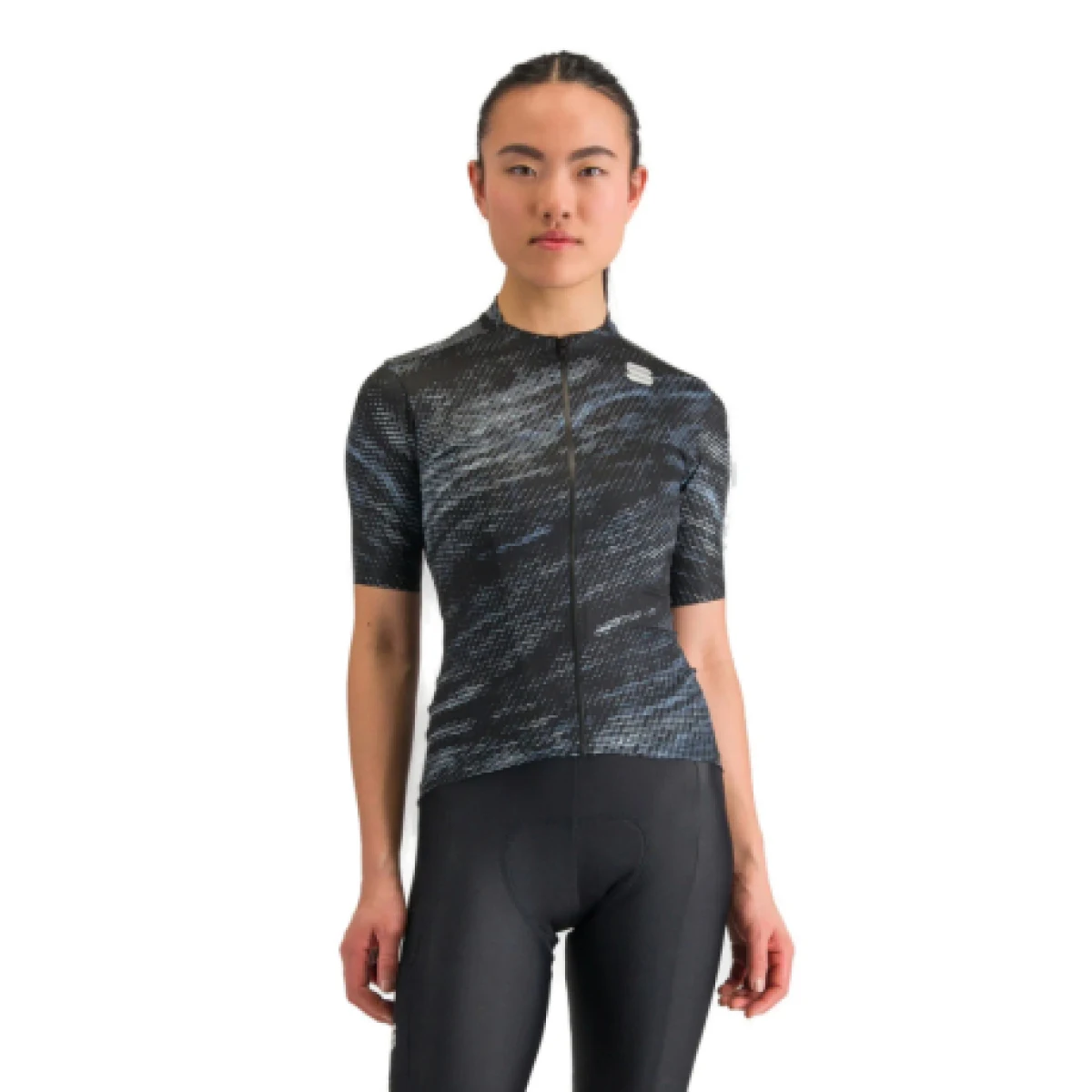 Dámský cyklistický dres s krátkým rukávem SPORTFUL Cliff supergiara w jersey, black · záber 1