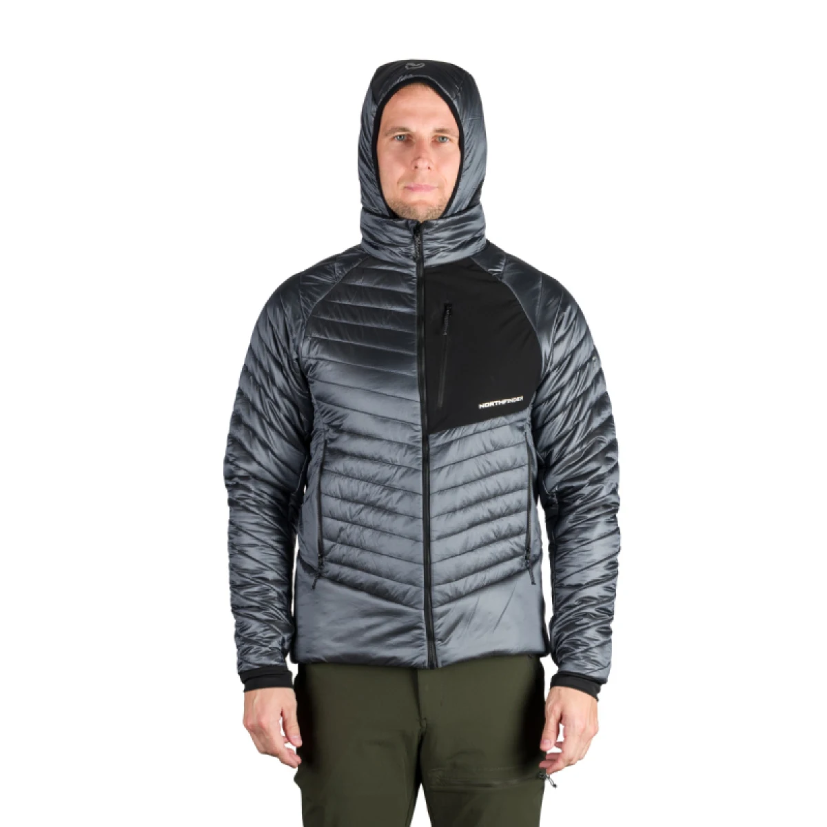 Pánská turistická bunda NORTHFINDER BALINT-479jeans · záber 3