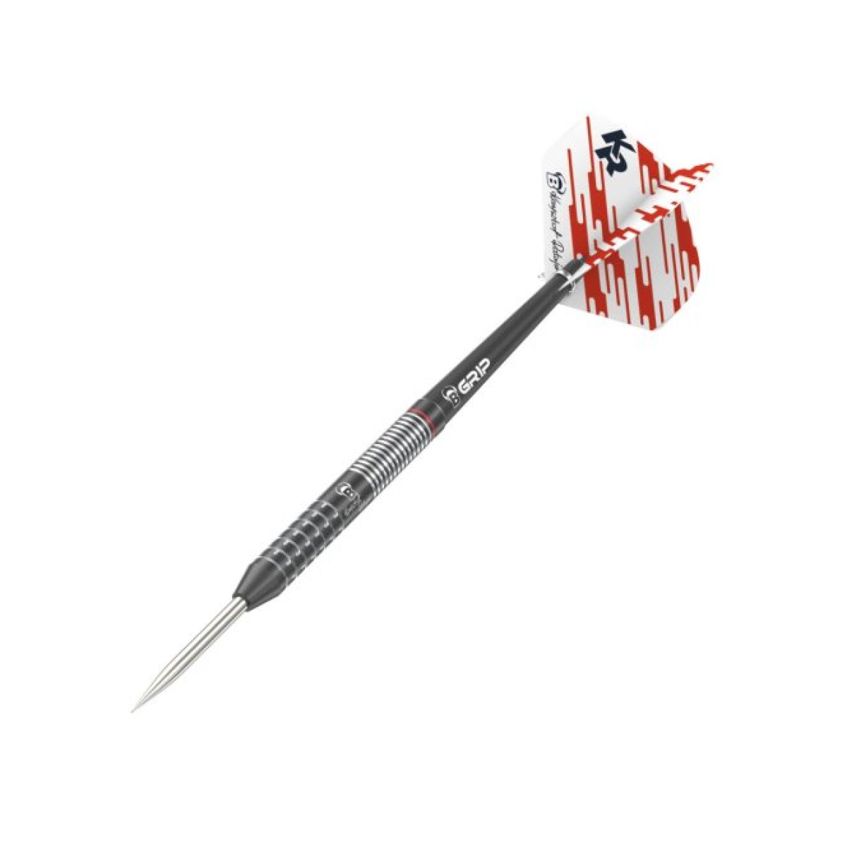 dart nyíl Bull’s steel Krzysztof Ratajski Generation 2 Black Edition 22gr 90% gravírozott · záber 2