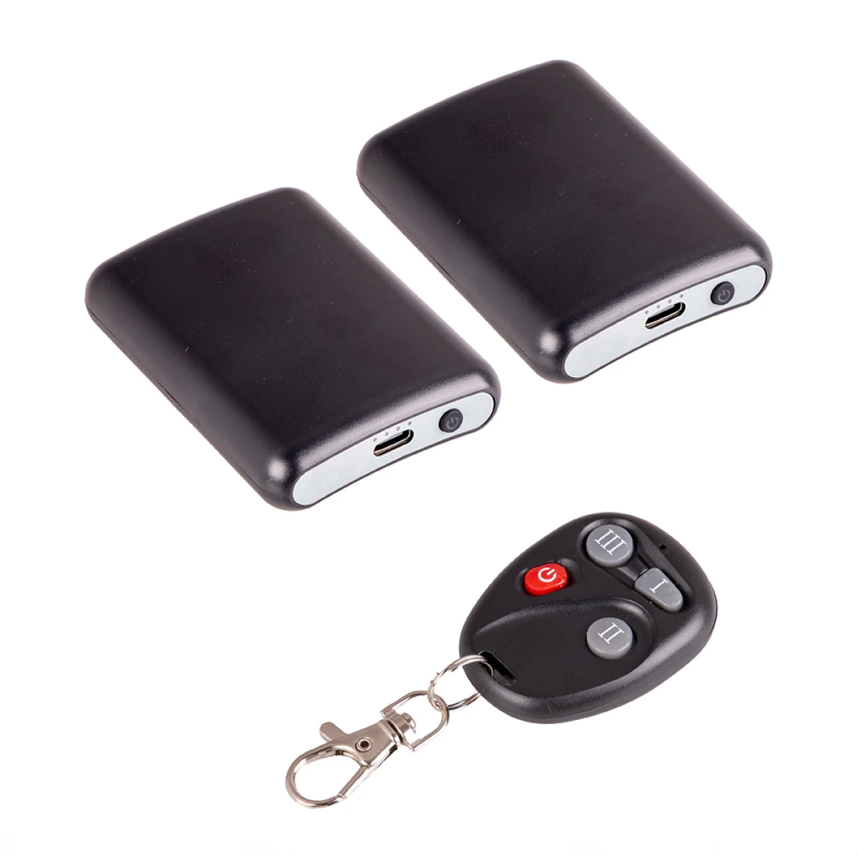 Vyhrievané podkolienky W-TEC Tarviso 2x5000 mAh Farba modrá, · záber 5