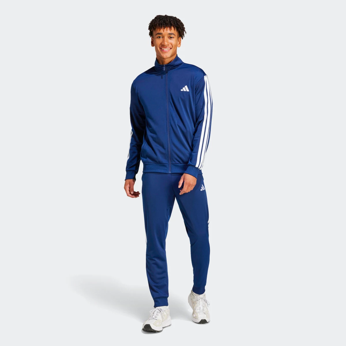 ADIDAS ADIDAS pánska fitness súprava modrá M · záber 1
