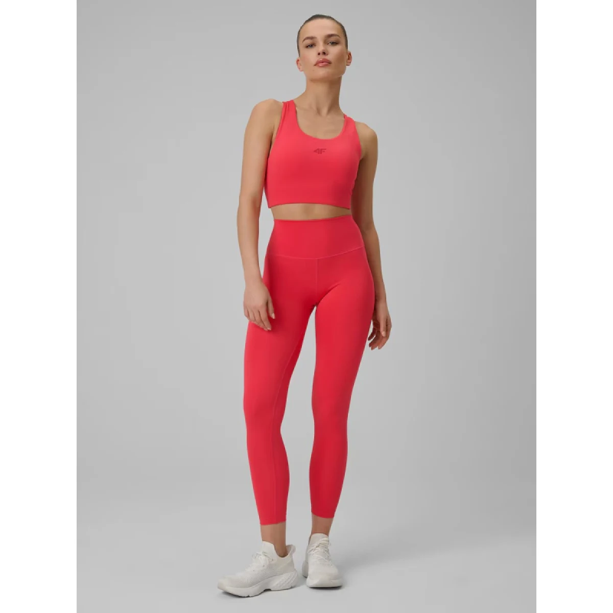 Dámske legíny 4F TIGHTS FNK F418-63S-CORAL · záber 3