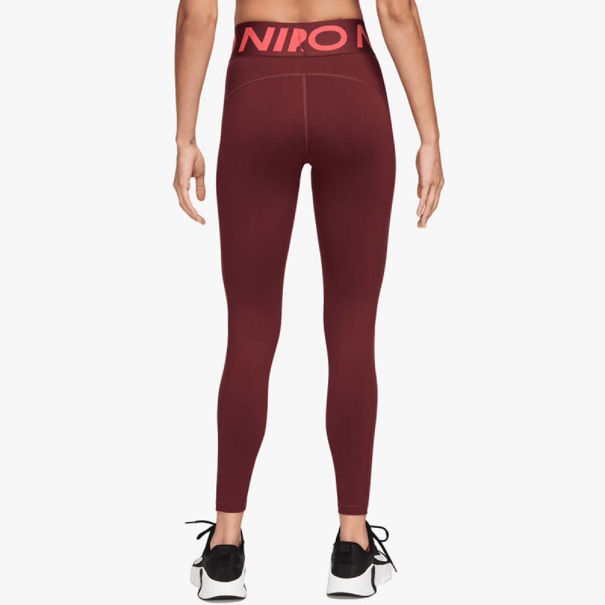 Dámské legíny NIKE PRO W NP SCULPT DF HR TIGHT-619-Red · záber 3