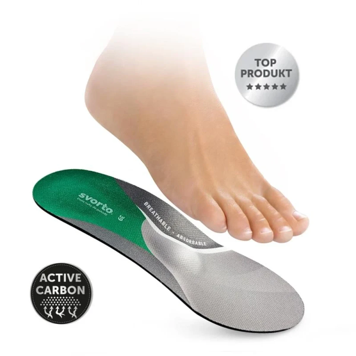 Svorto 055 Vložky skelet antibacterial - Velikost: 48 | Barva: Vícebarevná · záber 1