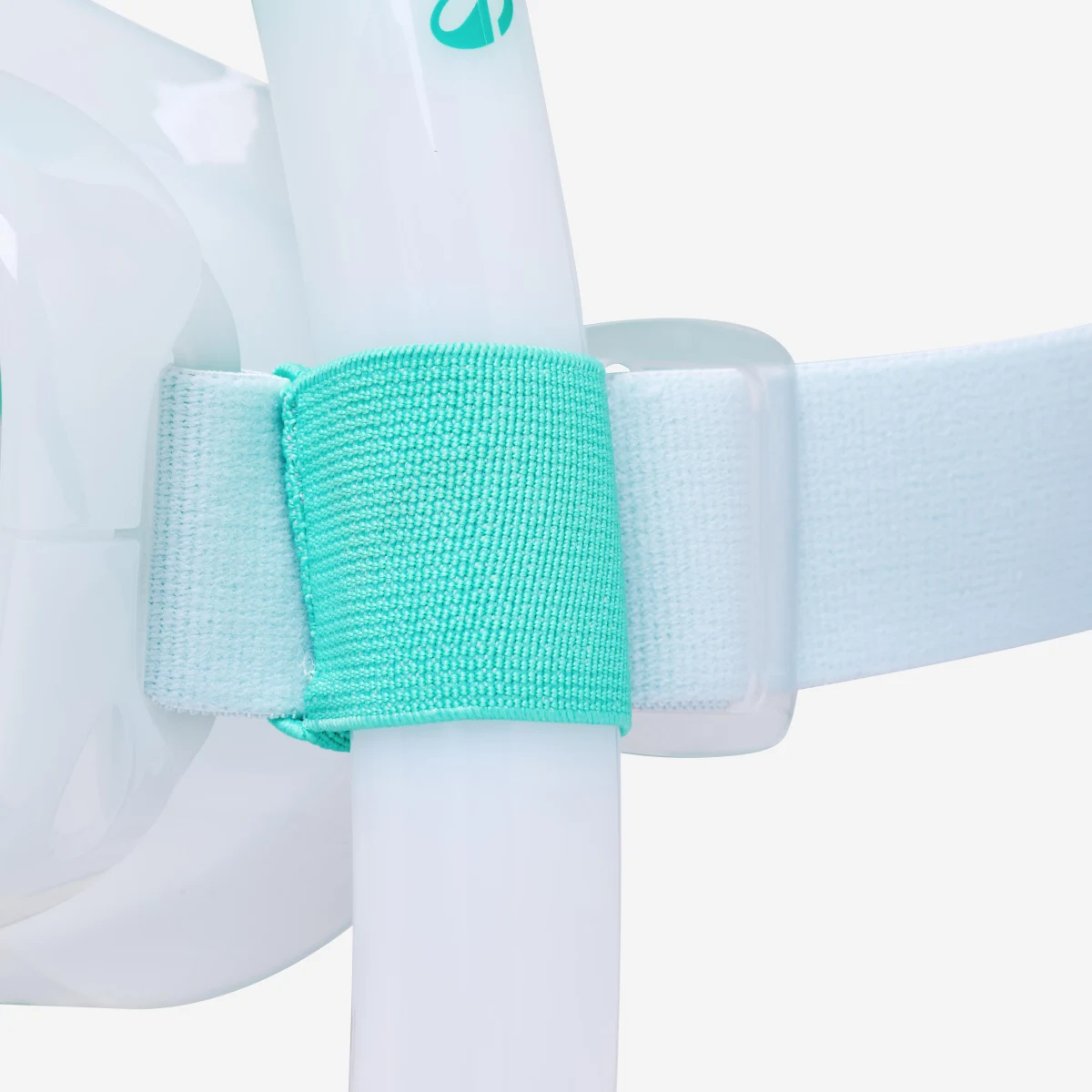 DECATHLON Detský šnorchlovací set COMFORT biely S · záber 2