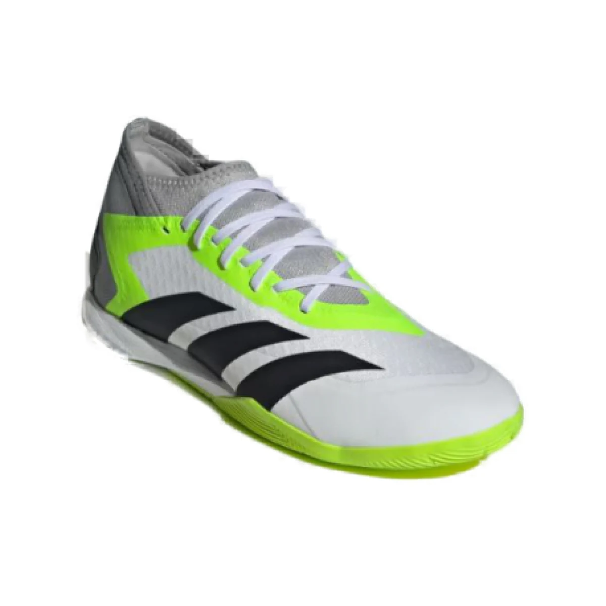 Pánské halové fotbalové kopačky ADIDAS Predator Accuracy.3 M IC cloud white core black lucid lemon · záber 1