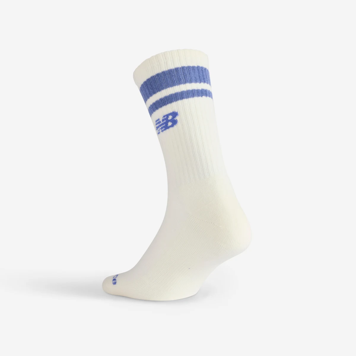NEW BALANCE Vysoké športové ponožky 3 páry modro-béžové 35-38 · záber 2