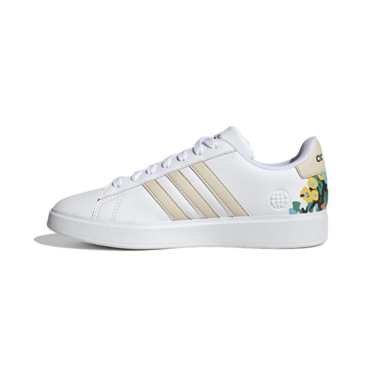 Dámská rekreační obuv ADIDAS Grand Court 2.0 cloud white ecru tinf core black · záber 2