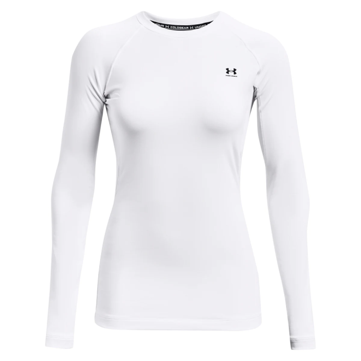 Dámské tréninkové tričko s dlouhým rukávem UNDER ARMOUR UA CG Authentics Crew-WHT · záber 5