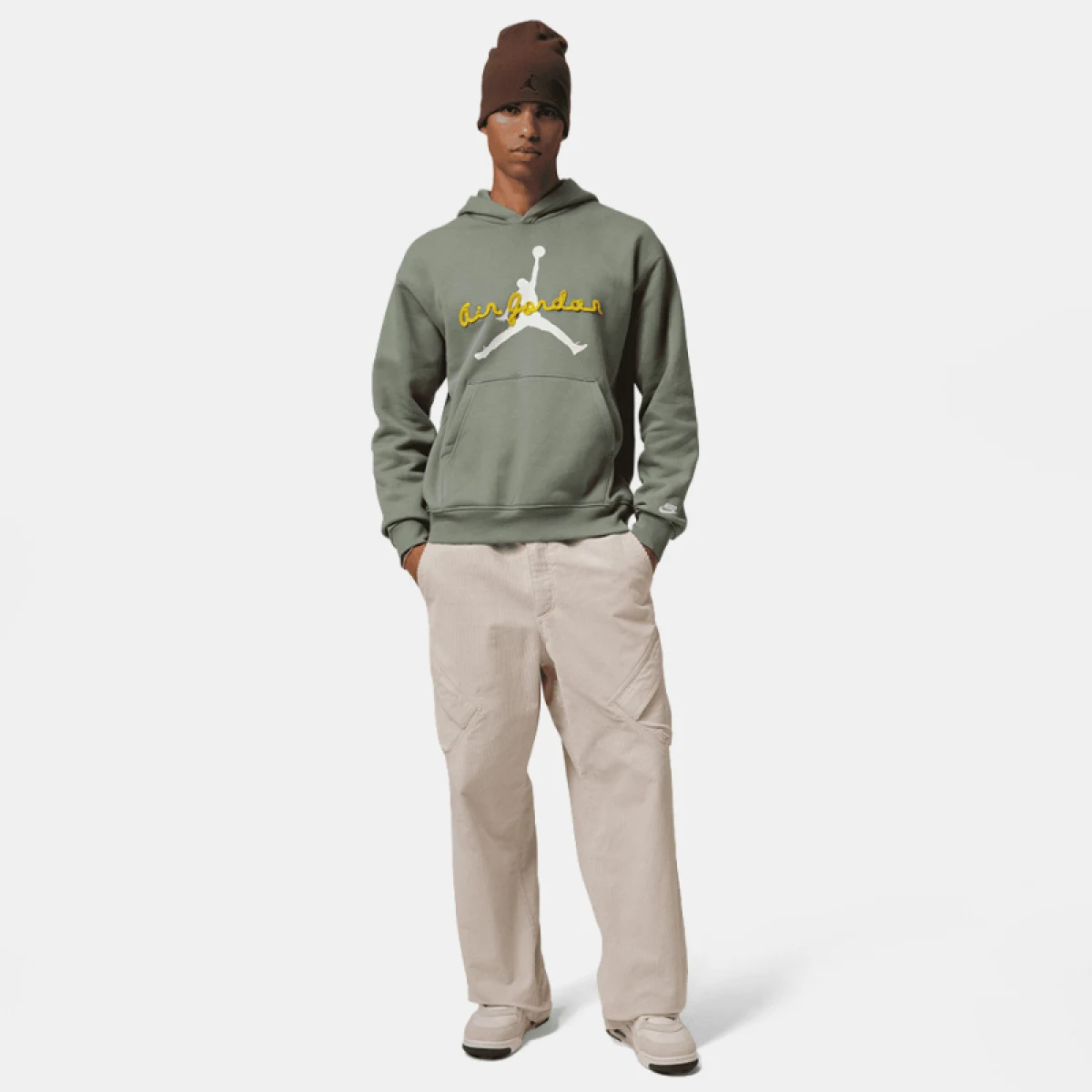 Pánska mikina s kapucňou NIKE JORDAN M J BRK FLC AJ6 PO HD BB · záber 4