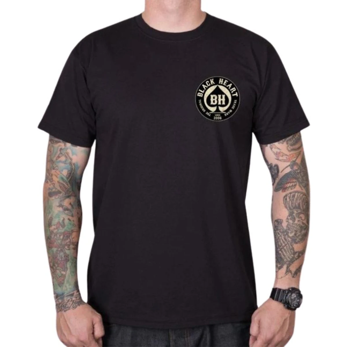 BLACK HEART Chopper King čierna - 3XL · záber 2