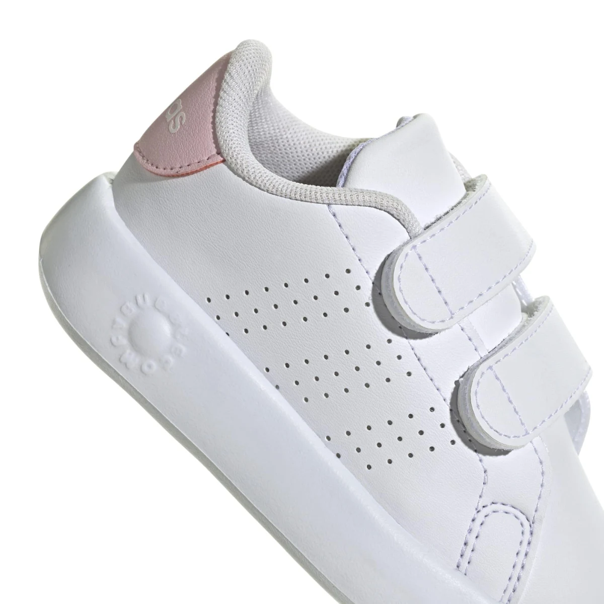 ADIDAS Detská obuv Advantage (od 20 do 27) bielo-ružová 21 · záber 2