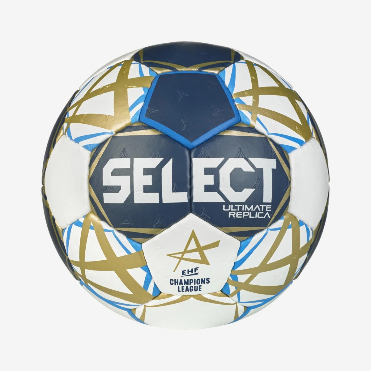 Hádzanárska lopta SELECT HB Ultimate replica EHF Champions League 2 - modro-biela · záber 2